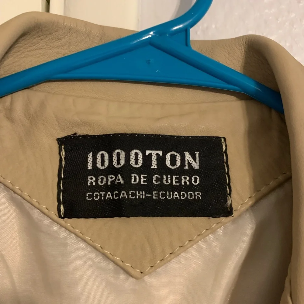 1000ton leather jacket - Picture 2 of 3